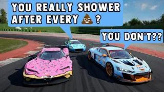 Thumbnail: We Have The Best Conversations During 2 Hour Sim Races