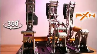 Thumbnail: PXN Vector X Pedals | 360° close-up view [SIM RACING HARDWARE]