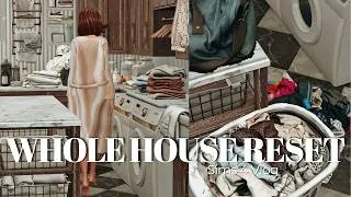 Thumbnail: My House Was a Disaster... So I Spent the Day Cleaning 🤍 | Sims 4 Vlog