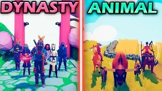 Thumbnail: DYNASTY TEAM vs ANIMAL TEAM - Totally Accurate Battle Simulator | TABS