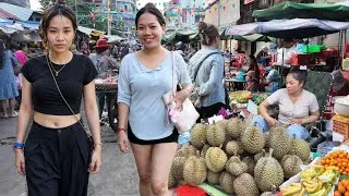 Thumbnail: The Best CAMBODIAN Street Food 2026 - Evening Walking Tour Around Kandal Market Food in Phnom Penh
