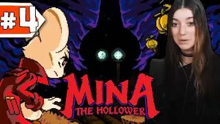 Thumbnail: THE CARVING MAN KEEPS CHASING ME || Mina The Hollower Let's Play Episode 4