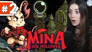 Thumbnail: MINA FIGHTS TO GET TO QUEENSBURY CRYPT  || Mina The Hollower Let's Play Episode 2