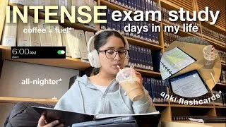 Thumbnail: 48 HOUR realistic exam study vlog | intense cram & all nighter