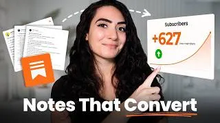 Thumbnail: How to Grow on Substack With Notes  (With No Audience)