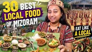 Thumbnail: 30 Must Try Local Foods in Mizoram 🇮🇳 | Ultimate Aizawl Food Tour, Ep-1