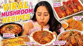 Thumbnail: I Tried the MOST VIRAL Mushroom Recipes on the Internet😳🍄🔥