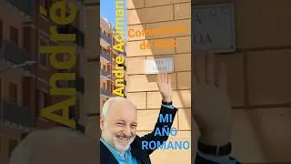Thumbnail: Mi año romano. André Aciman. #Romanyear #rome #callmebyyourname