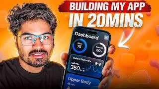 Thumbnail: Building an App under 20mins before hitting gym