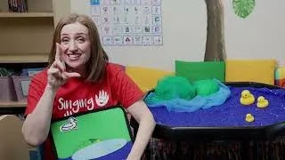 Thumbnail: Makaton - FIVE LITTLE DUCKS - Singing Hands