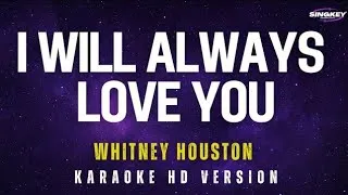 Thumbnail: I Will Always Love You (Whitney Houston) - I Love You (Celine Dion) | Karaoke Songs With Lyrics