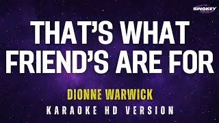 Thumbnail: That's What Friend's Are For - Dancing Queen - Some Where Only We Know -  Zombie | Karaoke Version