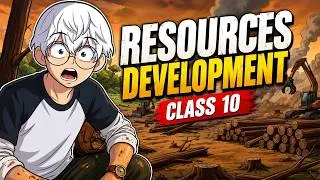 Thumbnail: Resources and Development class 10  (Animation) | Class 10 geography chapter 1 | CBSE