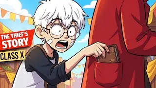 Thumbnail: The Thief's Story Class 10 | Animated Full Chapter Explanation | NCERT English | CBSE 2026  