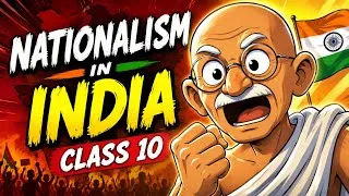 Thumbnail: Nationalism in India Class 10 Full Chapter | Class 10 History Chapter 2 | Animated Summary
