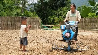 Thumbnail: A poor mother raising a young child – Building a farm on barren land.