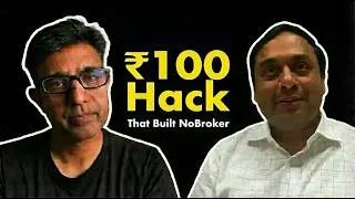 Thumbnail: The ₹100 hack that built NoBroker