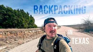 Thumbnail: Solo Camping the Goodwater Loop | Texas Backpacking Adventure