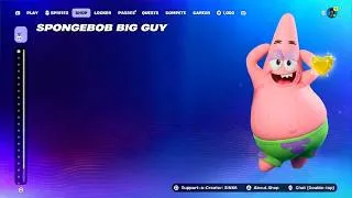 Thumbnail: SpongeBob BIG GUY EMOTE 😭