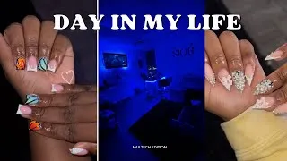 Thumbnail: Day in a life as a Nail Tech :  client didnt pay full balance & more 