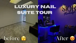 Thumbnail: My Luxury Nail Room Tour + Everything  you need as a beginner nail tech 