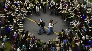 Thumbnail: 2 Idiots VS The World Hardest Zombie Game