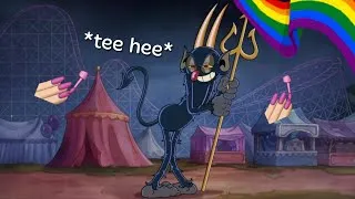 Thumbnail: The Devil being zesty for a little over 9 and a half minutes gay 😈 (The Cuphead Show)