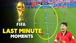 Thumbnail: INSANE Last Minute FIFA World Cup Moments