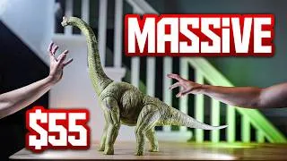 Thumbnail: By far the BIGGEST figure I've opened! But it’s $55. Legacy Brachiosaurus  - Shooting & Reviewing