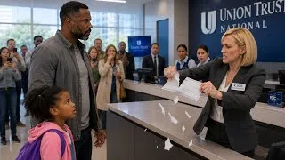 Thumbnail: Arrogant Bank Manager Tore a Black Dad’s $5M Check — Then Her Boss Walked in and Called Him “Sir”