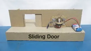 Thumbnail: Sliding Door Model for School Project | How to Make Sliding Door with Cardboard