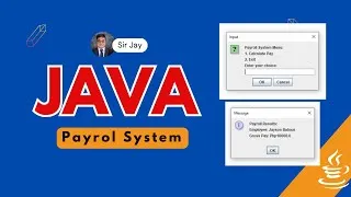 Thumbnail: JAVA | Payroll System Tagalog | JOptionPane