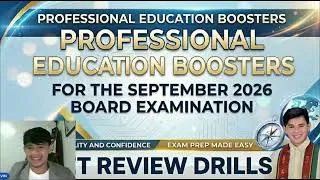 Thumbnail: SESSION 7: PROFESSIONAL EDUCATION BOOSTERS LET REVIEW DRILLS FOR SEPTEMBER 20, 2026 LET