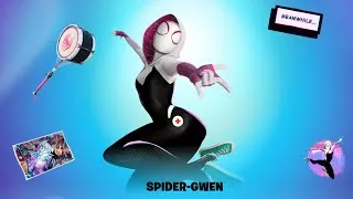 Thumbnail: Fortnite Spider Gwen Skin Showcase (Season 4)