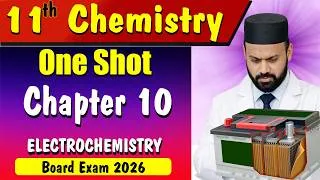 Thumbnail: Electrochemistry Class 11 | One Shot Complete Lecture| Important MCQs & Short Questions