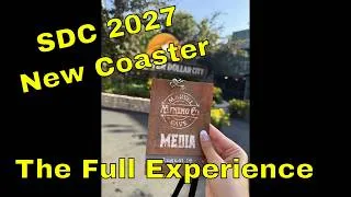 Thumbnail: SDC's Big Announcement- New Coaster and Media Day with Sir Willow and Meagan