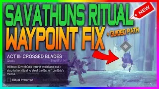 Thumbnail: Destiny: Infiltrate Savathûn's throne world and put a stop to her ritual | Waypoint Fix & Location