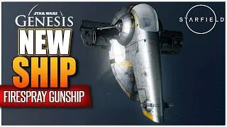 Thumbnail: STARFIELD - NEW Ship - Firespray Gunship Review - Star Wars Genesis #starfied