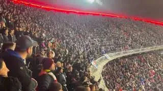 Thumbnail: 5000 Slovan fans away in Munich ⚽ Bayern Munich - Slovan Bratislava 3-1. Champions League 29.01.2022