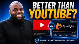 Thumbnail: I Found a Better Way to Host Course Videos - Spotlightr First Look!