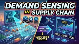Thumbnail: Demand Sensing in Supply Chain |Demand Sensing vs Demand Forecasting | Supply Chain & AI
