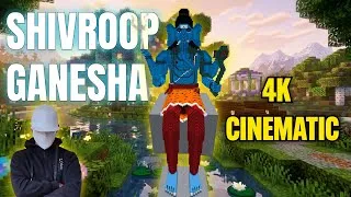 Thumbnail: SHIVROOP GANESHA idol in Minecraft | 4K Cinematic Unveil. 