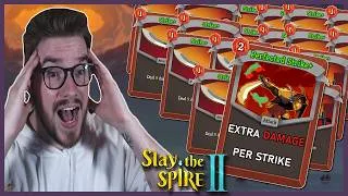 Thumbnail: I tried building a STRIKE ONLY deck | Slay the Spire 2