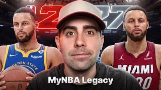 Thumbnail: I Played Steph Curry's Career on NBA 2K27 MyNBA Legacy