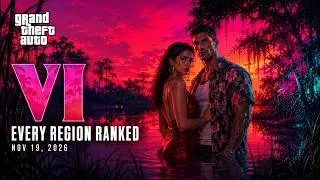 Thumbnail: GTA 6 Map Explained: Every Region of Leonida Ranked