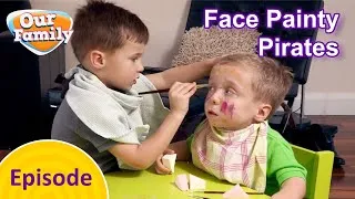 Thumbnail: Bobby and Lenn: Face Painty Pirates | Our Family FULL EPISODES | CBEEBIES