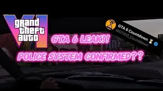 Thumbnail: 🚨 GTA 6 Police System Leak? Smarter Cops, Hostage Standoffs & Military Tactics?! (Unconfirmed)