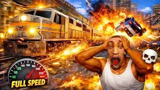 Thumbnail: Crazy Train at Full Speed! TotalChaos in Los Santos | GTA Sa...