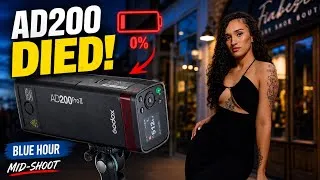 Thumbnail: One Godox AD200 Died During This Blue Hour Portrait Shoot! | Nikon Z8 + Sigma f/1.2
