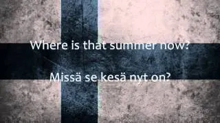 Thumbnail: Aknestik - Suomirokkia (Lyrics + English Translation)